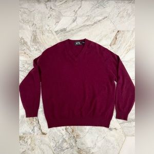 Men’s Woods and Gray Cashmere Sweater